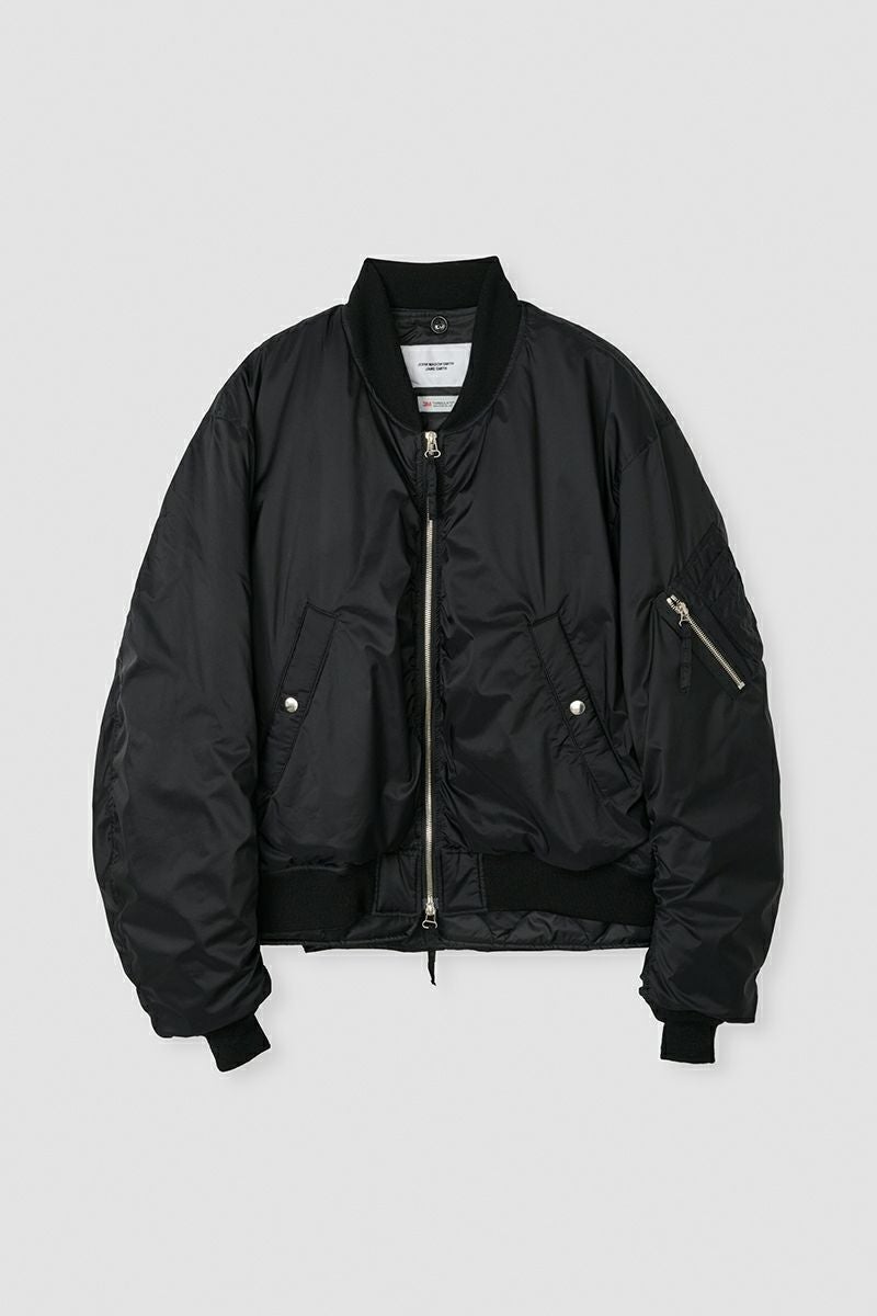 JANE SMITH(ジェーンスミス) MICRO RIPSTOP NYLON REMOVABLE LINER MA-1 マイクロリップストップナイロンリムーバブルライナーMA-1 25WJK-#901S