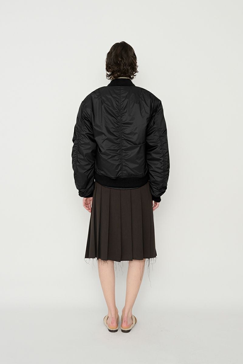 JANE SMITH(ジェーンスミス) MICRO RIPSTOP NYLON REMOVABLE LINER MA-1 マイクロリップストップナイロンリムーバブルライナーMA-1 25WJK-#901S