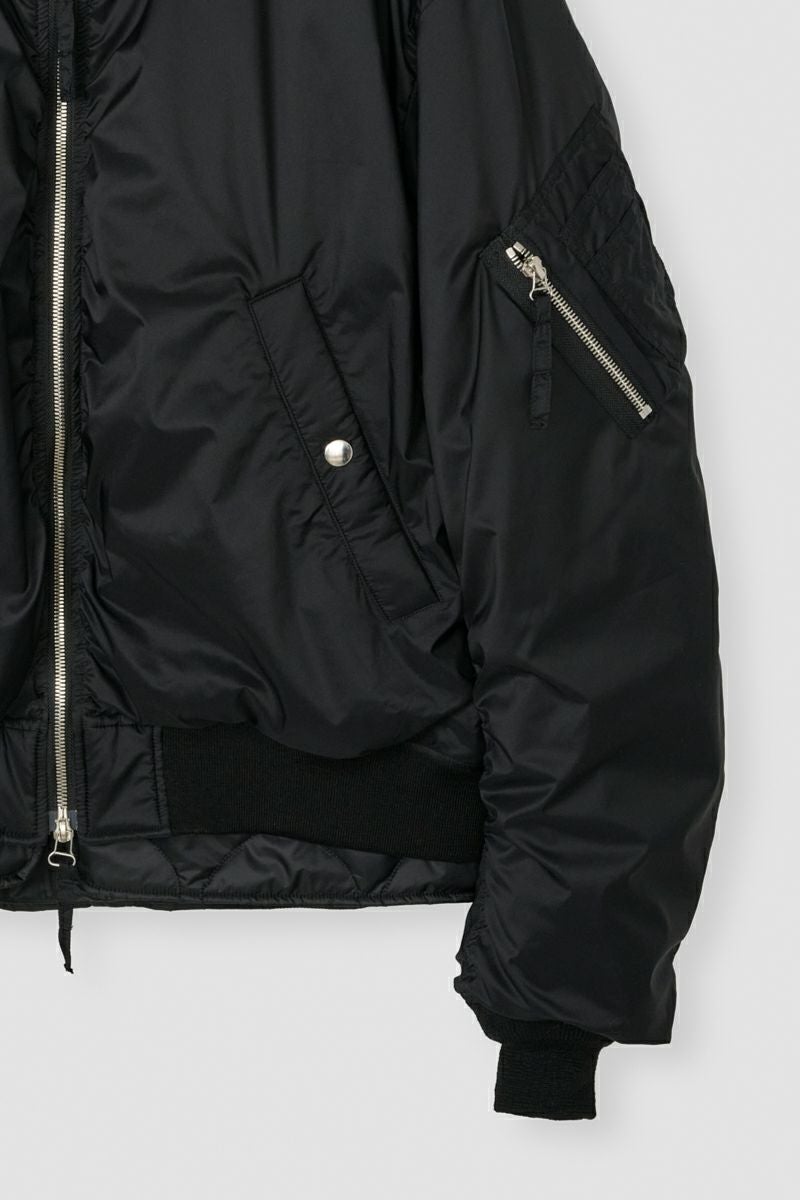 JANE SMITH(ジェーンスミス) MICRO RIPSTOP NYLON REMOVABLE LINER MA-1 マイクロリップストップナイロンリムーバブルライナーMA-1 25WJK-#901S