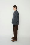 JANE SMITH(ジェーンスミス) 8W COTTON CORDUROY LEATHER COLLAR COVERALL コットンコーデュロイレザーカラーカバーオール 25WJK-#918S