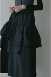 MANOF(マノフ) ASYMMETRY TIERED SKIRT アシンメトリーティアードスカート 89109-6032
