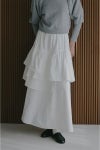 MANOF(マノフ) ASYMMETRY TIERED SKIRT アシンメトリーティアードスカート 89109-6032