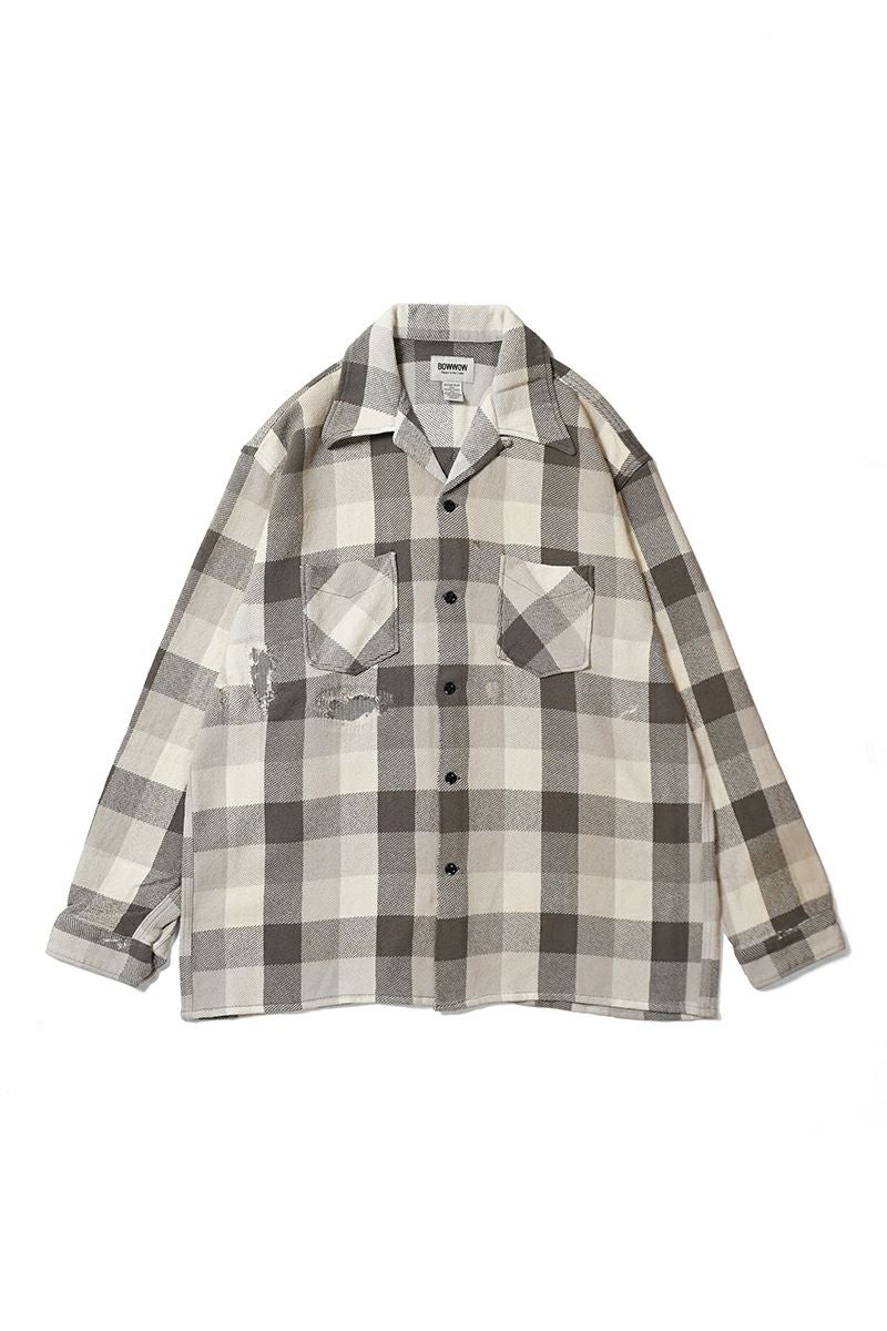BOWWOW(バウワウ) | BOWWOW(バウワウ)DAMAGED AND STAINED FLANNEL