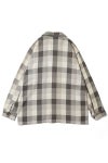 BOWWOW(バウワウ) DAMAGED AND STAINED FLANNEL SHIRT ダメージステインドフランネルシャツ BW252-DSFS
