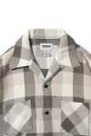 BOWWOW(バウワウ) DAMAGED AND STAINED FLANNEL SHIRT ダメージステインドフランネルシャツ BW252-DSFS