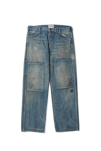 BOWWOW(バウワウ) MINER'S REPAIRED DENIM WORK PANTS マイナーズリペア―ドデニムワークパンツ BW252-MRDWP