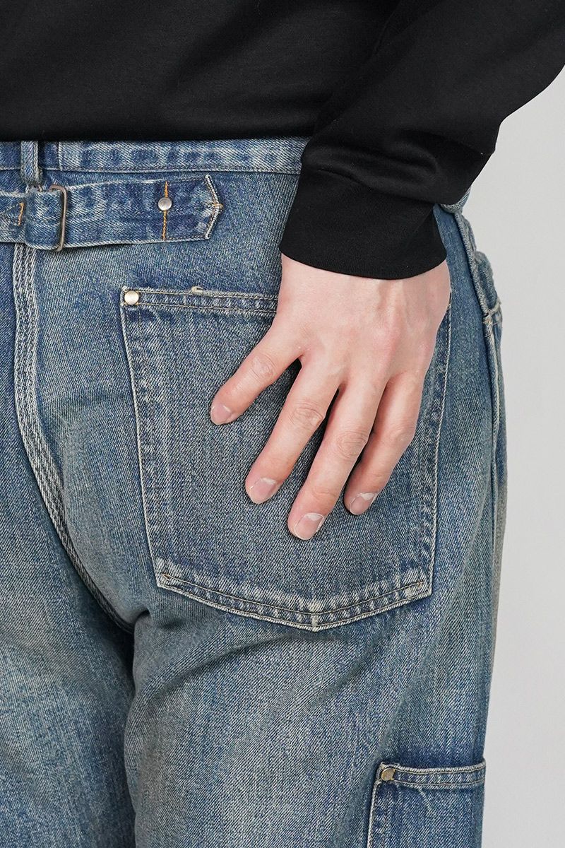 BOWWOW(バウワウ) MINER'S REPAIRED DENIM WORK PANTS マイナーズリペア―ドデニムワークパンツ BW252-MRDWP