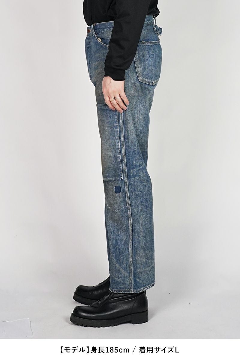 BOWWOW パッチワークデニムパンツ BOWWOW(バウワウ) | BOWWOW(バウワウ)MINER'S REPAIRED DENIM WORK