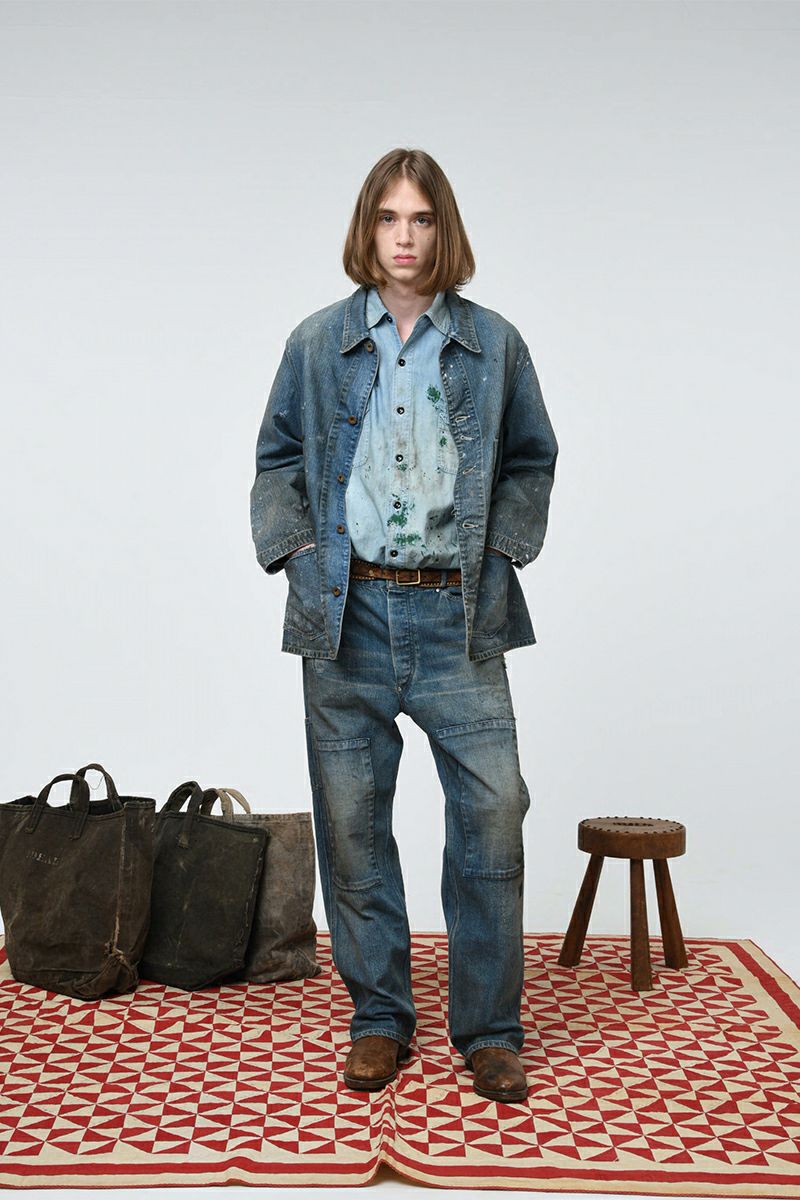 BOWWOW(バウワウ) | BOWWOW(バウワウ)MINER'S REPAIRED DENIM WORK