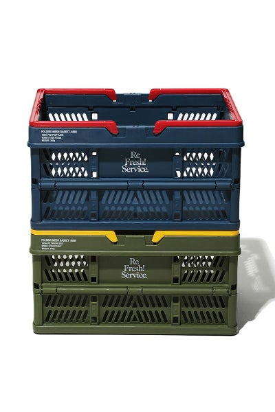 FreshService(フレッシュサービス) SAUNA FOLDING MESH BASKET サウナフォールディングメッシュバスケット FSR253-99178B