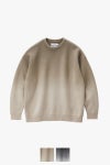 Graphpaper(グラフペーパー) Gradient Dyed Wool Crew Neck Knit グラディエントダイウールクルーネックニット GU253-80492