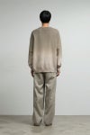 Graphpaper(グラフペーパー) Gradient Dyed Wool Crew Neck Knit グラディエントダイウールクルーネックニット GU253-80492