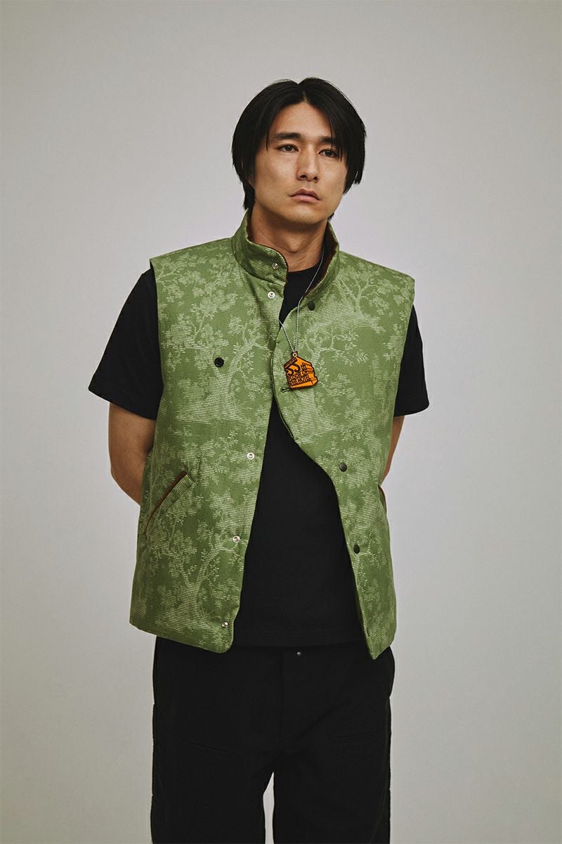 High Scream Center(ハイスクリームセンター) PADDING VEST ASCII パディングベストアスキー HSC25FW-JK01A