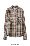 UNUSED(アンユーズド) Rayon check shirt レーヨンチェックシャツ US2524