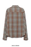 UNUSED(アンユーズド) Rayon check shirt レーヨンチェックシャツ US2524