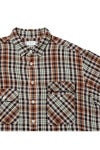 UNUSED(アンユーズド) Rayon check shirt レーヨンチェックシャツ US2524