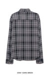 UNUSED(アンユーズド) Rayon check shirt レーヨンチェックシャツ US2524