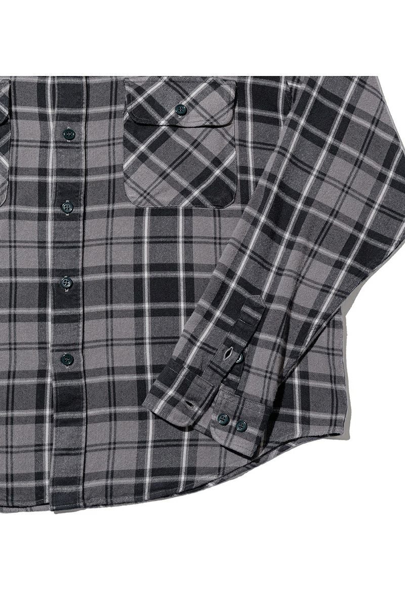 UNUSED(アンユーズド) Rayon check shirt レーヨンチェックシャツ US2524