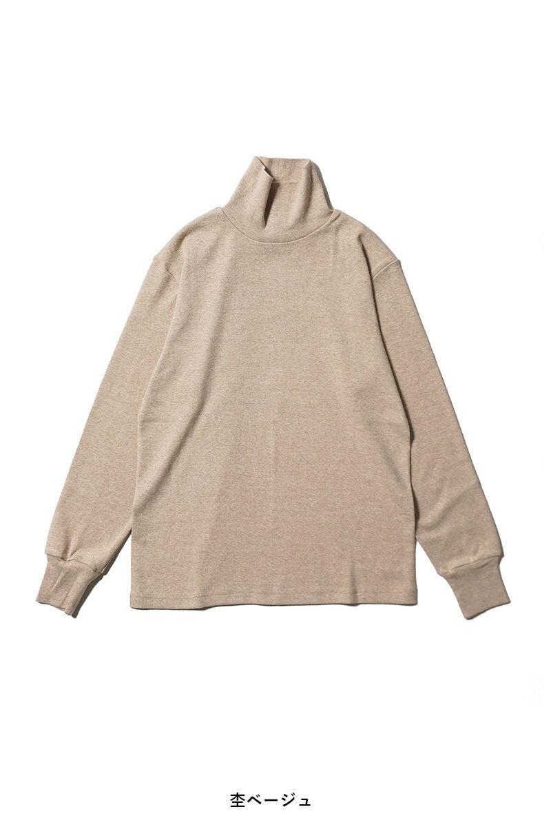 homspun(ホームスパン)  20/1フライス　タートルプルオーバー 6561