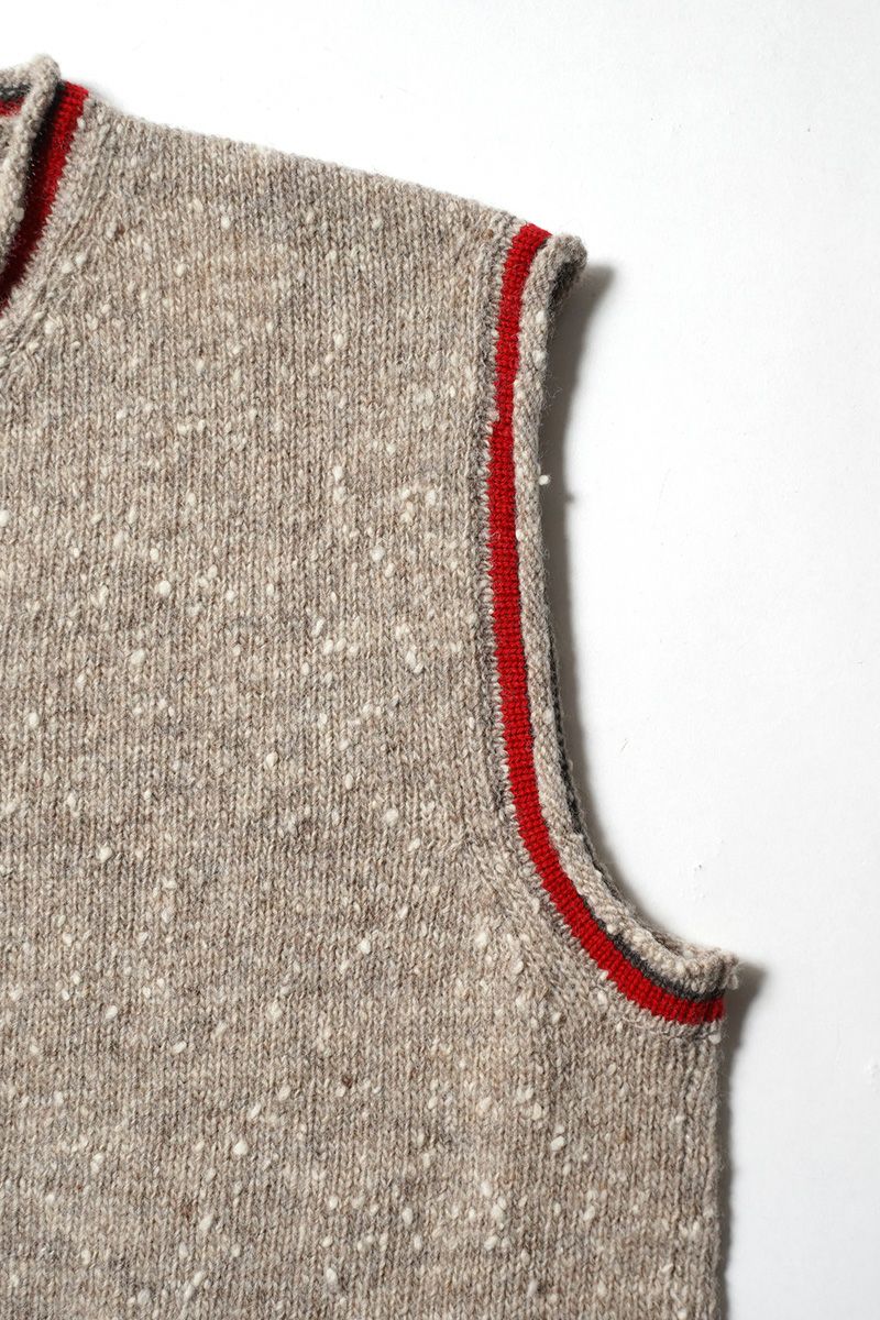 homspun(ホームスパン)  ナチュラルネップベスト 7937