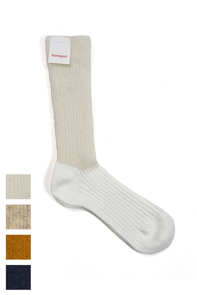 homspun(ホームスパン)  モヘア・コットンソックス 8280