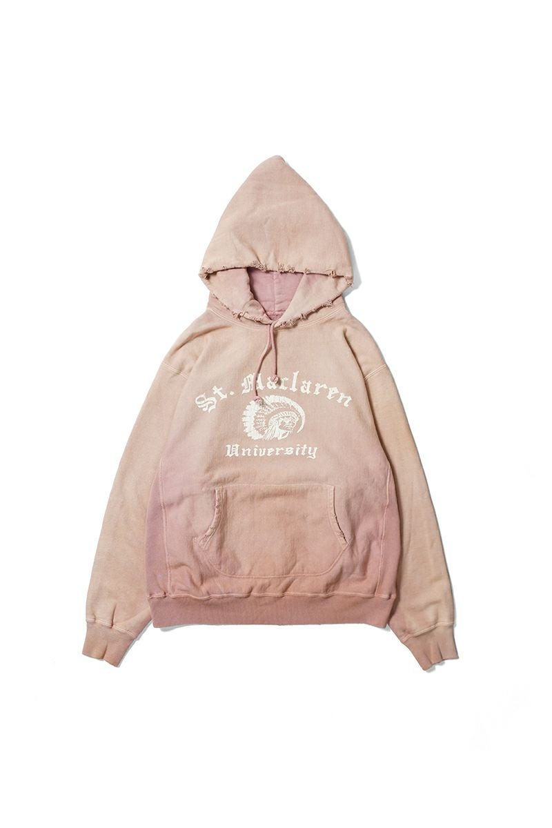 BOWWOW NEW YORK CITY パーカー BOWWOW(バウワウ) | BOWWOW(バウワウ)ST. MACLAREN UNIV. HOODIE AGED