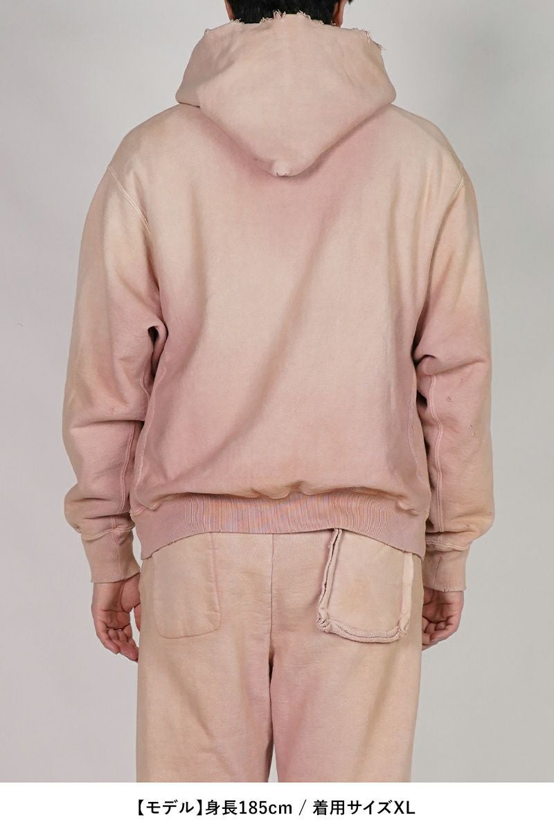 BOWWOW(バウワウ) ST. MACLAREN UNIV. HOODIE AGED セントマクラーレンユニバーシティフーディーエイジド BW252-MUH