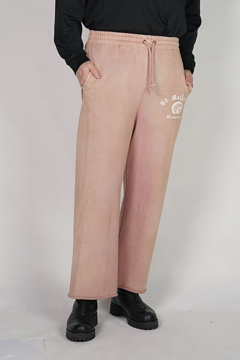 BOWWOW(バウワウ) ST. MACLAREN UNIV. SWEAT PANTS AGED セントマクラーレンユニバーシティスウェットパンツエイジド BW252-MUSP