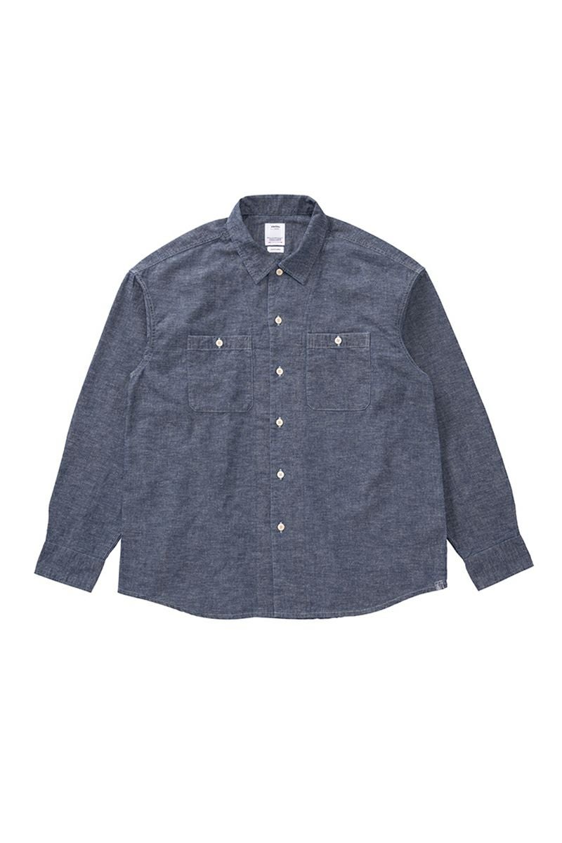 VISVIM ビズビム 長袖シャツ 羽織り サイズ5 visvim(ビズビム) | visvim(ビズビム)LUMBER CHAMBRAY LS ランバー