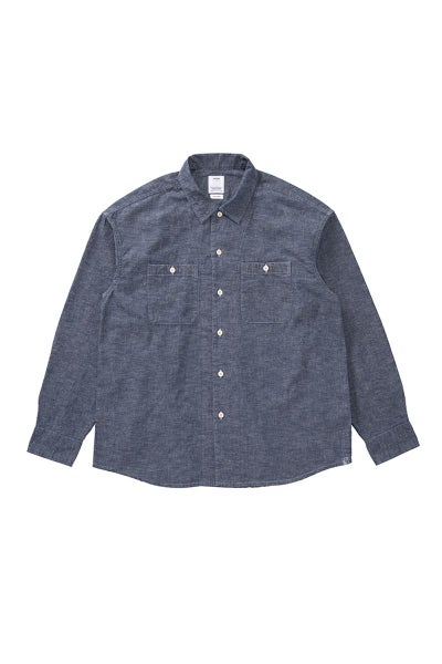 visvim(ビズヴィム) LUMBER CHAMBRAY LS ランバーシャンブレー長袖シャツ 0125205011012