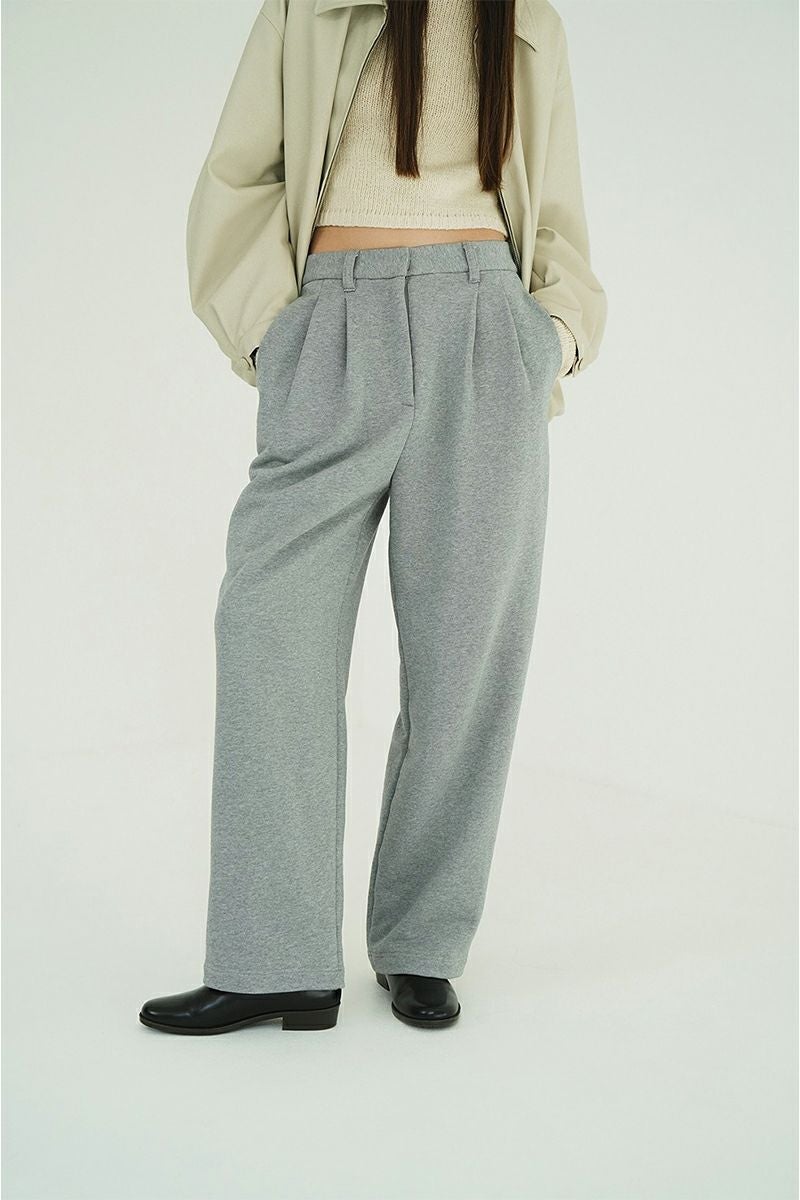 CLANE(クラネ) | CLANE(クラネ)TWO TUCK SWEAT PANTS ツータック