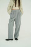 CLANE(クラネ) TWO TUCK SWEAT PANTS ツータックスウェットタックパンツ 19110-7262