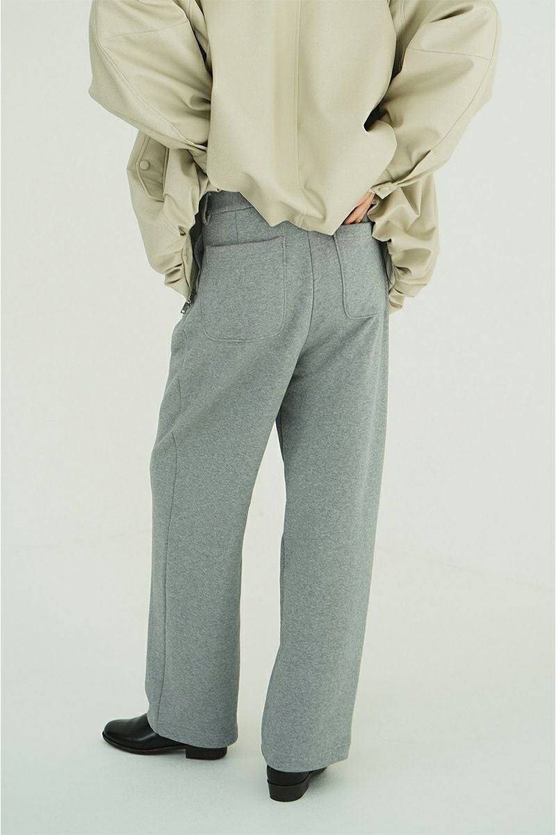 CLANE(クラネ) TWO TUCK SWEAT PANTS ツータックスウェットタックパンツ 19110-7262