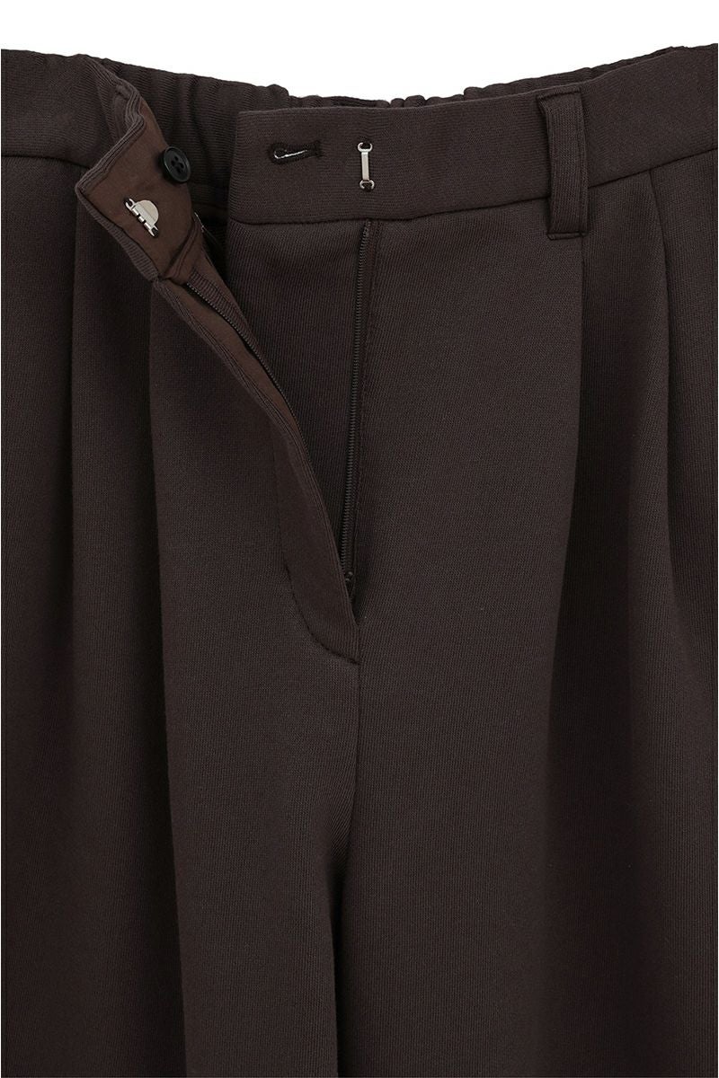 CLANE(クラネ) TWO TUCK SWEAT PANTS ツータックスウェットタックパンツ 19110-7262