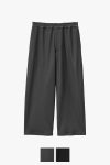 Graphpaper(グラフペーパー) Wool Smooth Flannel Easy Wide Pants ウールスムースフランネルイージーワイドパンツ GU2534-0223B