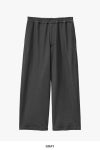 Graphpaper(グラフペーパー) Wool Smooth Flannel Easy Wide Pants ウールスムースフランネルイージーワイドパンツ GU2534-0223B