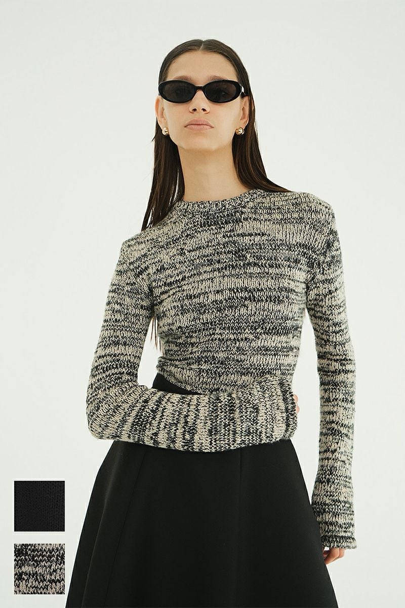 CLANE(クラネ) | CLANE(クラネ)COTTON SHORT KNIT TOPS コットン