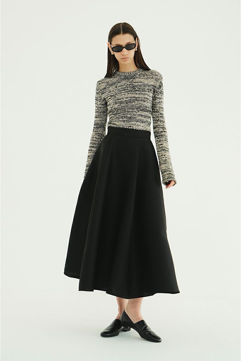clane short knit tops コットンショートニット CLANE(クラネ) | CLANE(クラネ)COTTON SHORT KNIT TOPS コットン