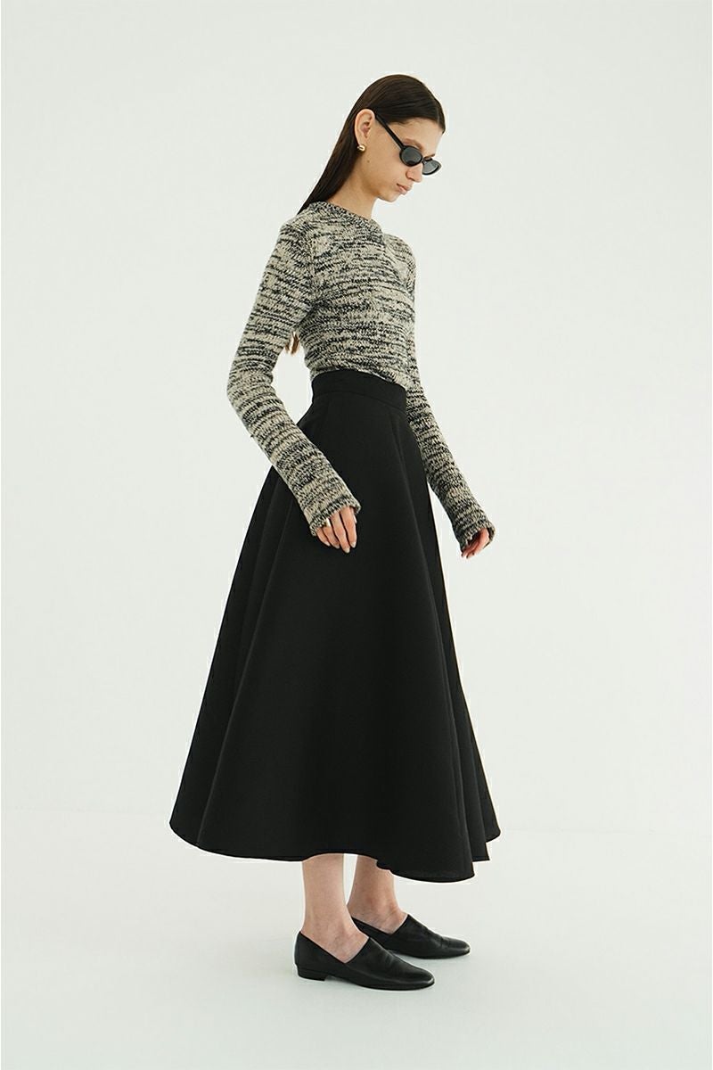 CLANE(クラネ) COTTON SHORT KNIT TOPS コットンショートニットトップス 19106-2192