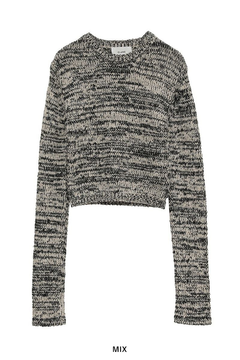 CLANE(クラネ) | CLANE(クラネ)COTTON SHORT KNIT TOPS コットン CLANE(クラネ) | CLANE(クラネ)COTTON SHORT KNIT TOPS コットン