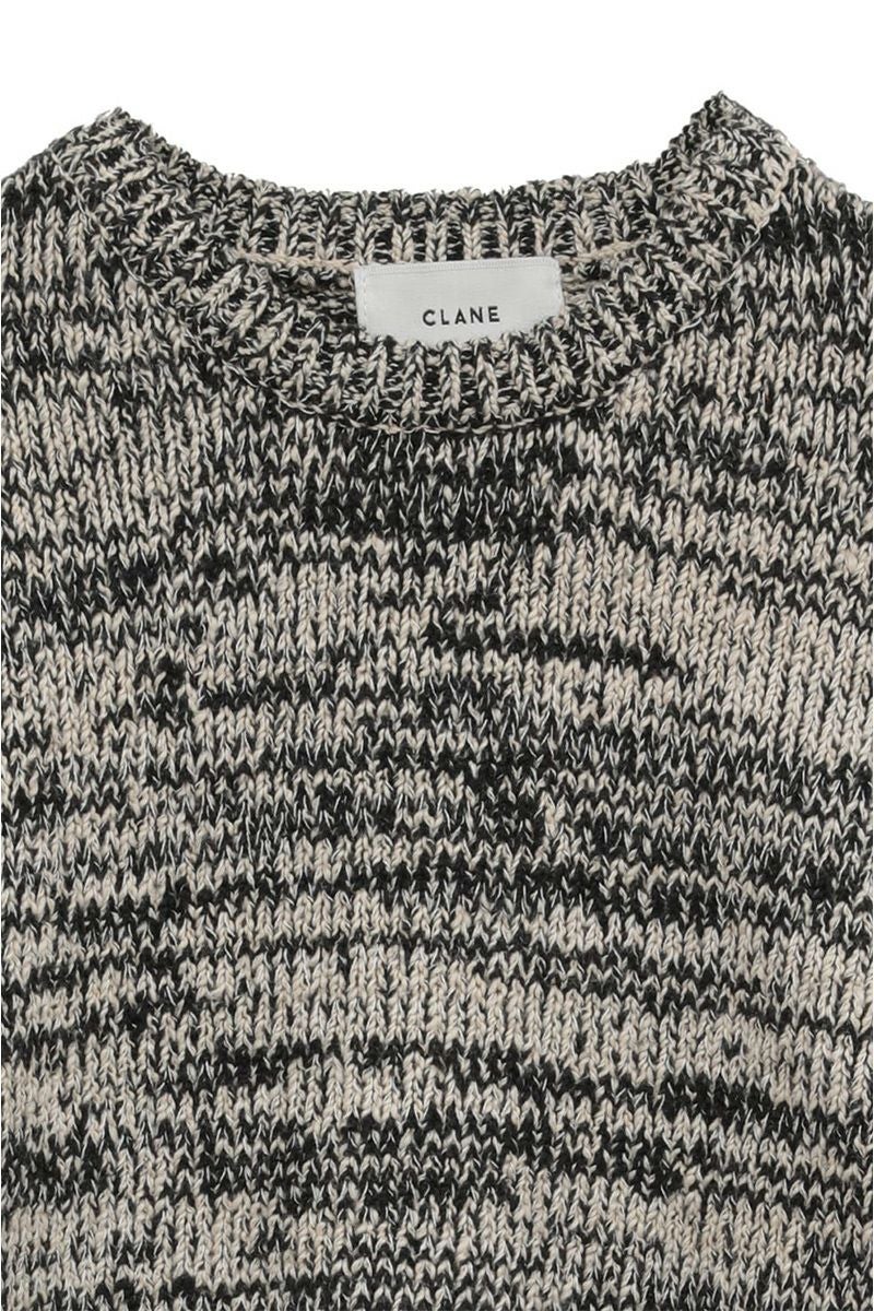 CLANE(クラネ) COTTON SHORT KNIT TOPS コットンショートニットトップス 19106-2192