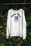 SAINT Mxxxxxx(セントマイケル) SM-HR1-0000-047 CRW NECK SWT / SAINT LOUE / WHITE クルーネックスウェット