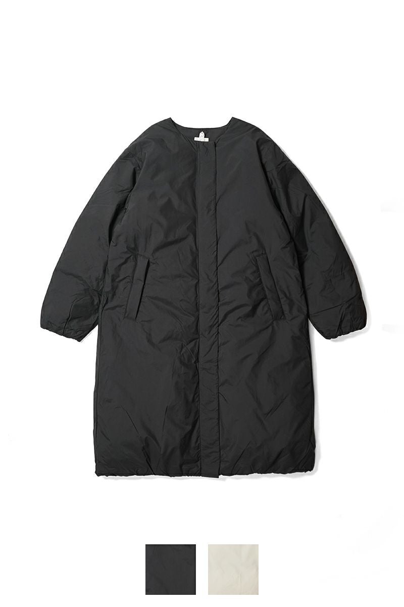 NANGA(ナンガ) NO COLLAR DOWN COAT ノーカラーダウンコート ND2442-1C600