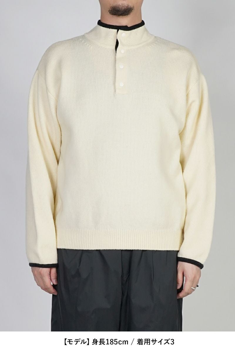 UNUSED(アンユーズド) 5G Wool pullover knit 5ゲージウールプルオーバーニット US2517