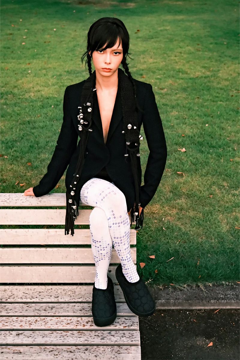 SUBU(スブ) VAMP PLATFORM CIRCLE BLACK ヴァンプ プラットフォーム サークル SV-16