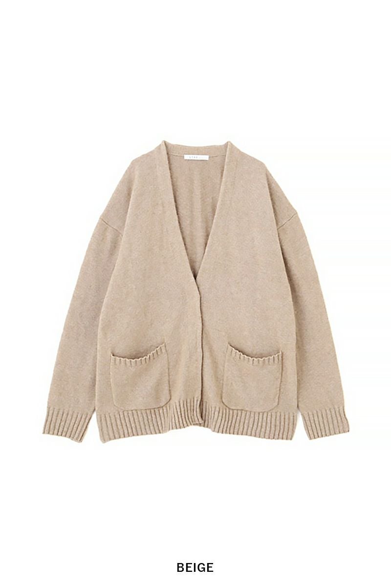ETRE TOKYO(エトレトウキョウ) プレーンステッチVネックニットカーディガン 1225504082
