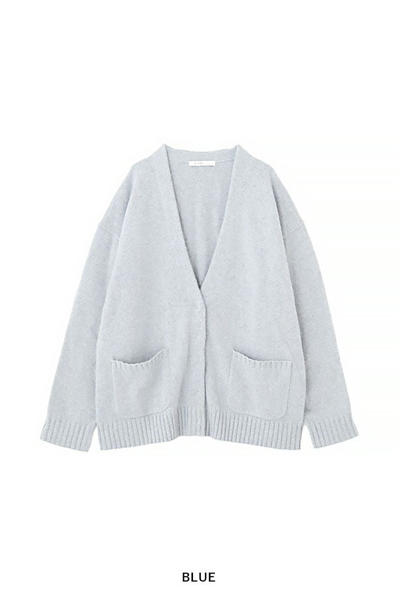 ETRE TOKYO(エトレトウキョウ) プレーンステッチVネックニットカーディガン 1225504082