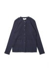 kengo(ケンゴ) recycled cotton rib 2 pockets cardigan リサイクルコットンリブ2ポケットカーディガン K25FW-TP2