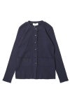 kengo(ケンゴ) recycled cotton rib 2 pockets cardigan リサイクルコットンリブ2ポケットカーディガン K25FW-TP2