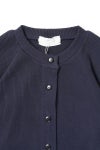 kengo(ケンゴ) recycled cotton rib 2 pockets cardigan リサイクルコットンリブ2ポケットカーディガン K25FW-TP2